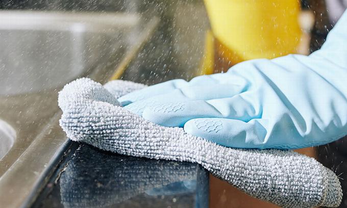 hand cleaning counter
